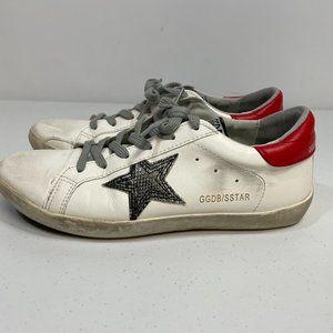 Womens - GGDB Superstar Shoes with Star.  Size  8